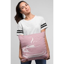 RugViva Fincanlı Dokuma Premium Tay Tüyü Kumaş Çift Taraflı Kırlent Yastık Kılıfı 43X43 Cm KRL283