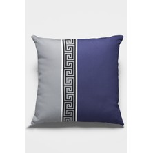 RugViva Dokuma Leke Tutmaz Premium Tay Tüyü Kumaş Çift Taraflı Kırlent  Kılıfı Avangarde 43X43 Cm KRL144