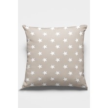 RugViva Premium Tay Tüyü Dokuma Kumaş Çift Taraflı Star Kırlent Yastık Kılıfı 43X43 Cm KRL160