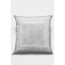 RugViva Bohem Kırlent Yastık Kılıfı Premium Tay Tüyü Dokuma Kumaş Çift Taraflı 43X43 Cm KRL216