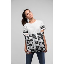 RugViva Tay Tüyü Dokuma Premium Kumaş Çift Taraflı Kırlent Petek Yastık Kılıfı 43X43 Cm KRL269