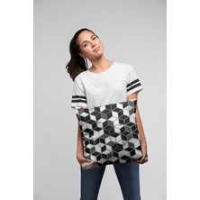 RugViva Premium Tay Tüyü Dokuma Kumaş Çift Taraflı Petek Kırlent Yastık Kılıfı 43X43 Cm KRL271