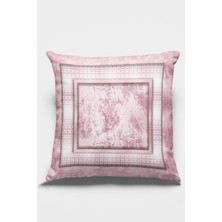 RugViva Premium Tay Tüyü Dokuma Kumaş Zincir Çerçeveli Çift Taraflı Kırlent Yastık Kılıfı 43X43 Cm KRL400