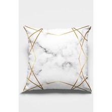 RugViva Prizma Kırlent Yastık Kılıfı Premium Tay Tüyü Dokuma Kumaş Çift Taraflı 43X43 Cm KRL419