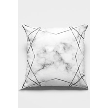 RugViva Premium Tay Tüyü Dokuma Kumaş Prizma Çift Taraflı Kırlent Yastık Kılıfı 43X43 Cm KRL422