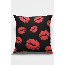 RugViva Kiss Öpücük Dokuma Premium Tay Tüyü Kumaş Çift Taraflı Kırlent Yastık Kılıfı 43X43 Cm KRL439