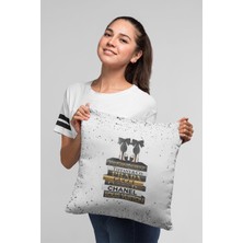 RugViva Modern Premium Tay Tüyü Dokuma Kumaş Çift Taraflı Moda Kırlent Yastık Kılıfı 43X43 Cm KRL875