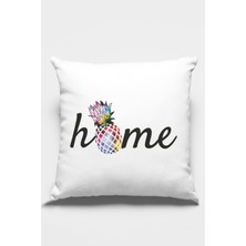 RugViva Çift Taraflı Kırlent Yastık Kılıfı Home Premium Tay Tüyü Dokuma Kumaş 43X43 Cm KRL427