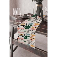 RugViva Elit Dokuma Leke Tutmaz Tay Tüyü Kumaş Masa Örtüsü Ranır 40X140 Cm RNR038