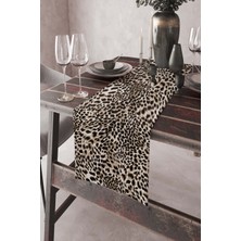 RugViva Masa Örtüsü Ranır Elit Tay Tüyü Dokuma Leke Tutmaz Kumaş 40X140 Cm RNR050