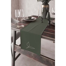 RugViva Elit Tay Tüyü Dokuma Leke Tutmaz Kumaş Masa Örtüsü Ranır 40X140 Cm RNR037