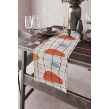 RugViva Masa Örtüsü Ranır Elit Tay Tüyü Dokuma Leke Tutmaz Kumaş 40X140 Cm RNR040