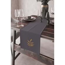 RugViva Masa Örtüsü Ranır Elit Dokuma Leke Tutmaz Tay Tüyü Kumaş 40X140 Cm RNR042