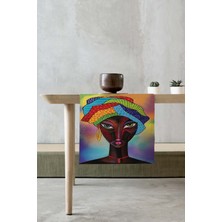 RugViva Elit Dokuma Leke Tutmaz Tay Tüyü Kumaş Masa Örtüsü Ranır 40X140 Cm RNR065