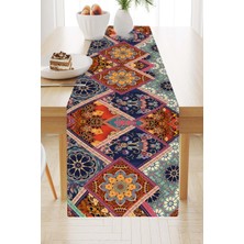 RugViva Masa Örtüsü Ranır Elit Tay Tüyü Dokuma Leke Tutmaz Kumaş 40X140 Cm RNR077