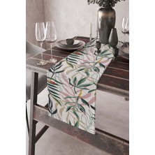 RugViva Elit Dokuma Leke Tutmaz Tay Tüyü Kumaş Masa Örtüsü Ranır 40X140 Cm RNR083