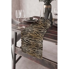 RugViva Masa Örtüsü Ranır Elit Dokuma Leke Tutmaz Tay Tüyü Kumaş 40X140 Cm RNR096