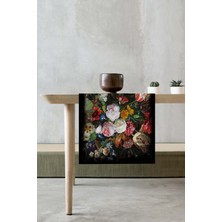 RugViva Masa Örtüsü Ranır Elit Tay Tüyü Dokuma Leke Tutmaz Kumaş 40X140 Cm RNR103