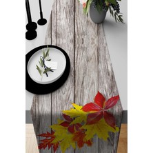 RugViva Masa Örtüsü Runner Elit Tay Tüyü Dokuma Leke Tutmaz Kumaş 40X140 Cm RNR104
