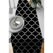 RugViva Masa Örtüsü Runner Elit Tay Tüyü Dokuma Leke Tutmaz Kumaş 40X140 Cm RNR121