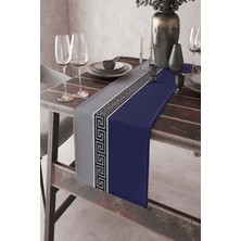 RugViva Dokuma Leke Tutmaz Elit Tay Tüyü Kumaş Masa Örtüsü Runner Avangarde 40X140 Cm RNR144