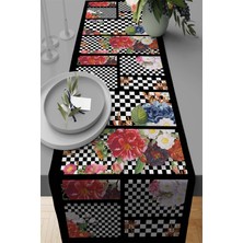 RugViva Tay Tüyü Dokuma Elit Leke Tutmaz Kumaş Masa Örtüsü Runner Mackenzie 40X140 Cm RNR221