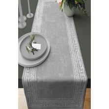 RugViva Elit Tay Tüyü Dokuma Leke Tutmaz Kumaş Masa Örtüsü Runner Etnik 40X140 Cm RNR215