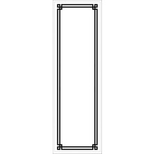 RugViva Köşeli Tay Tüyü Dokuma Elit Leke Tutmaz Kumaş Masa Örtüsü Runner 40X140 Cm RNR276