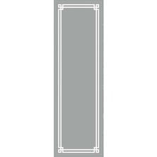 RugViva Elit Tay Tüyü Dokuma Leke Tutmaz Kumaş Masa Örtüsü Köşeli Runner 40X140 Cm RNR280