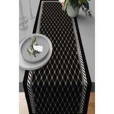 RugViva Tay Tüyü Dokuma Elit Leke Tutmaz Kumaş Masa Örtüsü Runner Prestige 40X140 Cm RNR334