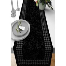 RugViva Tay Tüyü Dokuma Elit Leke Tutmaz Kumaş Kazayağı Masa Örtüsü 40X140 Cm RNR363