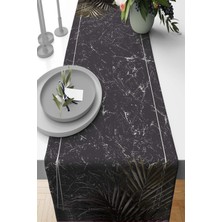 RugViva Masa Örtüsü Leke Tutmaz Elit Tay Tüyü Dokuma Kumaş Runner Amazon 40X140 Cm RNR404