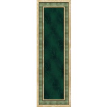 RugViva Masa Örtüsü Leke Tutmaz Elit Tay Tüyü Dokuma Kumaş Runner Elit Çerçeveli 40X140 Cm RNR396