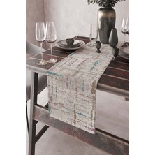 RugViva Elit Tay Tüyü Dokuma Leke Tutmaz Kumaş Masa Örtüsü Runner Style 40X140 Cm RNR413
