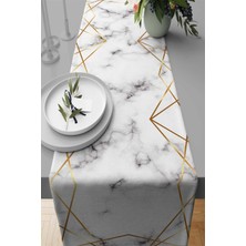 RugViva Prizma Elit Tay Tüyü Dokuma Leke Tutmaz Kumaş Masa Örtüsü 40X140 Cm RNR419