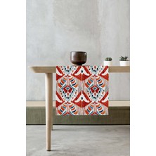 RugViva Elit Tay Tüyü Dokuma Leke Tutmaz Kumaş Masa Örtüsü Ranır 40X140 Cm RNR055