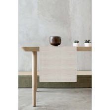 RugViva Tay Tüyü Masa Örtüsü Ranır Elit Dokuma Leke Tutmaz Kumaş 40X140 Cm RNR088