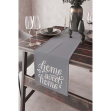RugViva Home Sweet Elit Tay Tüyü Dokuma Leke Tutmaz Kumaş Masa Örtüsü  Runner 40X140 Cm RNR157