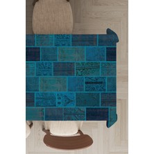 RugViva Leke Tutmayan Dokuma Elit Yıkanır Leke Tutmayan Kumaş Patchwork Desen Masa Örtüsü MSO294