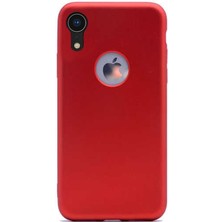 Apsuwa Apple iPhone Xr Kılıf Premier Esnek Lüx Silikon Kırmızı