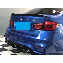 Buum Garaj Bmw M3 2012-2018 F80 Vorsteiner Difüzör Piano Black (Plastik)