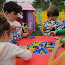 Çırak Tekerlekli Boru Blok 72 Parça - Zeka ve Beceri Oyuncakları