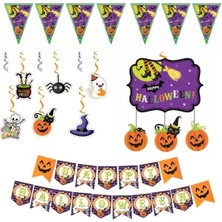 Happy Halloween Cadılar Bayramı Asma Süs Set