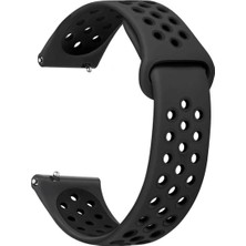 Huawei Watch Gt2 GT2E Gt2 Pro Gt3 Gt3 Pro 46MM Uyumlu Yumuşak Dokulu Delikli Desenli Silikon Kordon KAYIŞ(22MM)