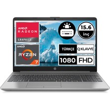 Hp 255 G9 Amd Ryzen 7 5825U 8GB 512GB SSD 14" FHD Freedos Taşınabilir Bilgisayar 6Q8N3ES