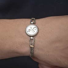 925 Gümüş Gümüş Kemal Atatürk Imza Erkek Bileklik