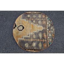 Kayra Export Kayra E x port Eskitme Halı, Türk Halısı, Halı, 82 x 92 cm Gri Halı, El Yapımı Mutfak Halı, Bohemsı Hediyelik Halı,