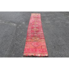 Kayra Export Kayra E x port Eskitme Halı, Türk Halısı, Halı, 72 x 384 cm Pempe Halı, Anadolusı Mutfak Halı, Dekoratif Mutfak Halı,