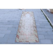 Kayra Export Kayra E x port Türk Halısı, Eskitme Halı, Halı, 86 x 260 cm Bej Halı,  Koridor Halı, Ofice Mutfak Halı,  2485