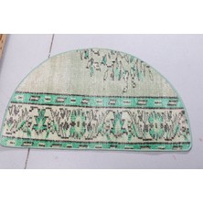 Kayra Export Kayra E x port Eskitme Halı, Türk Halısı, Halı, 46 x 74 cm Yeşil Halı, El Yapımı Duvar Asma Halı,  8979